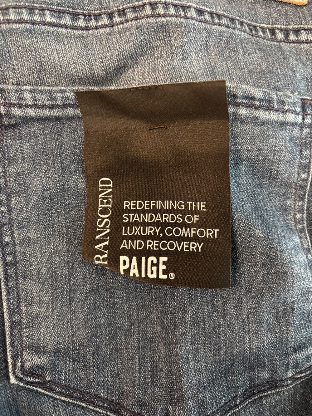 Brand New PAIGE Men's Dark Blue Slim Straight Jeans - Picture 2 of 3